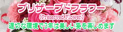 プリザーブドフラワー 「永遠に咲く魔法の花」